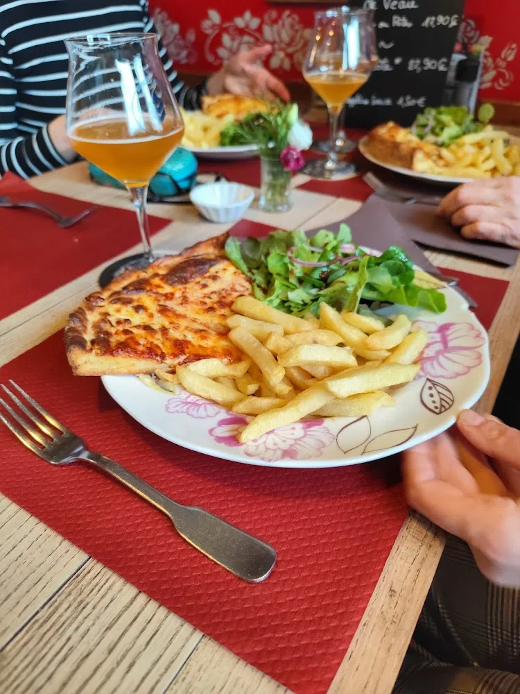 Tarte Au Maroilles Frites Maison